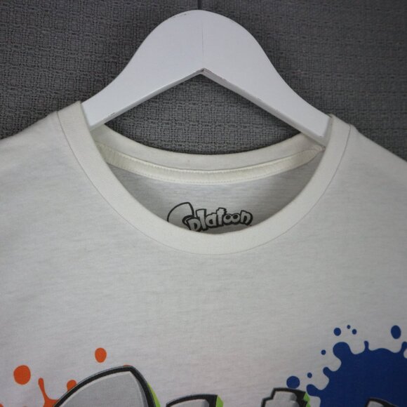 2015 Splatoon Nintendo All over Print Graphic Tee Mens Large - Picture 4 of 8